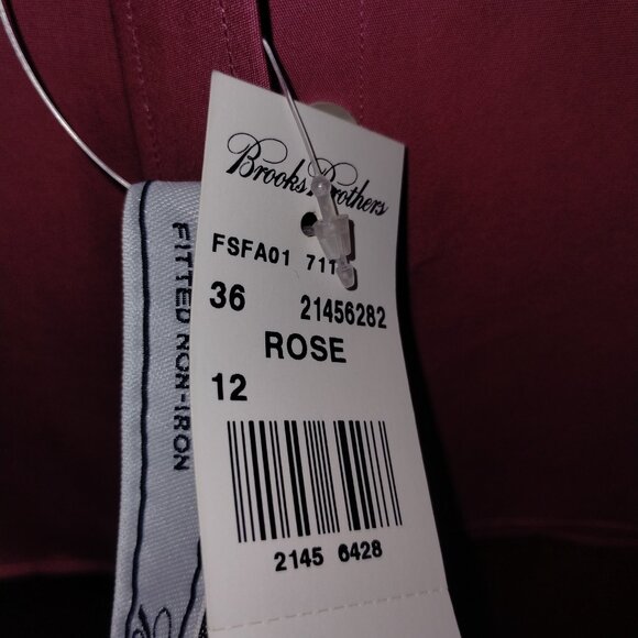 Brooks Brothers Light Rose Blouse - Picture 2 of 3